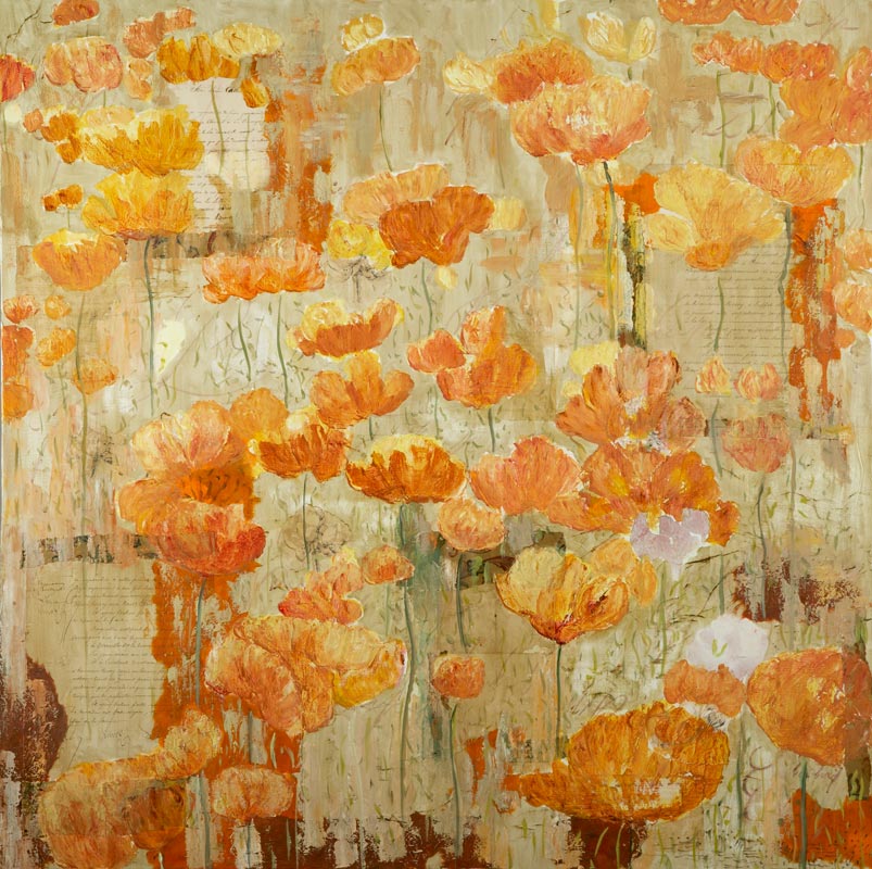 Bloemen schilderij