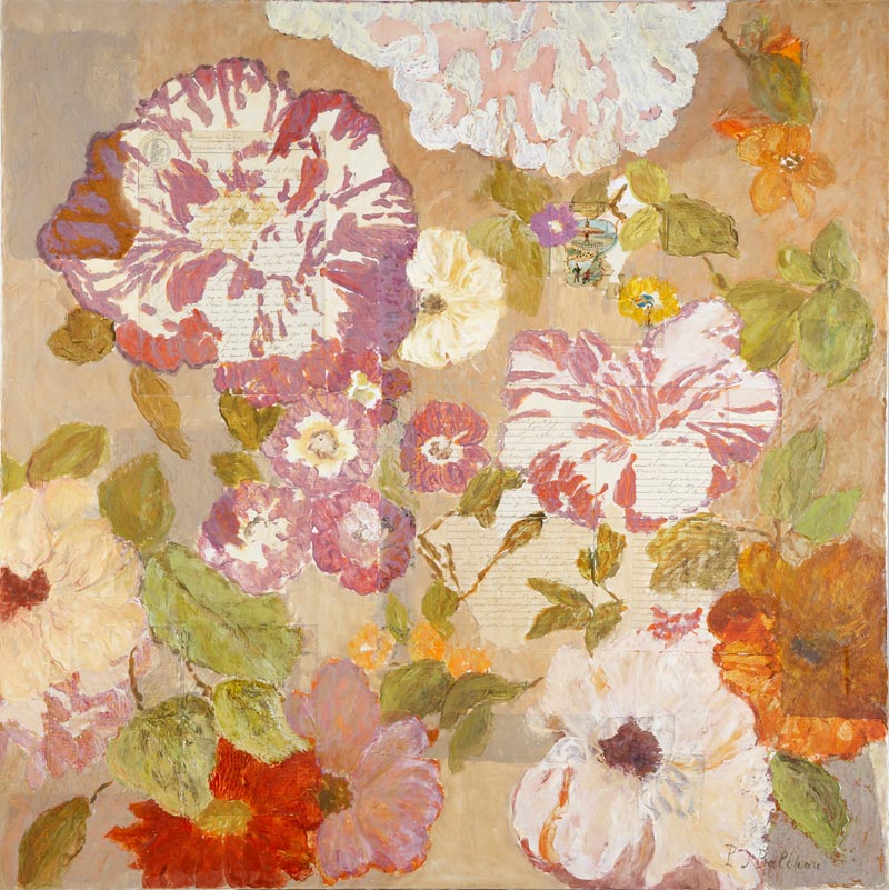 Bloemen schilderij