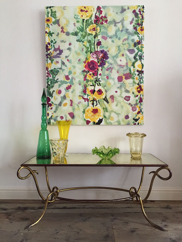 Bloemen schilderij
